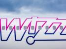 Wizz Air - logo na samolocie