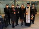 Załoga specjalnego rejsu, którym dostarczony został Święty Ogień (fot. PLL LOT)