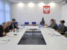 Spotkanie w siedzibie Urzędu Miejskiego w Mirosławcu (fot. 12. BBSP)
