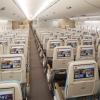 A380 linii Emirates - wnętrze - klasa ekonomiczna (fot. Emirates)