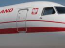 Embraer 175 przewożący pasażerów VIP w Polsce