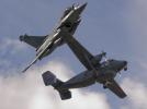 Bryza z francuskim samolotem Rafale (grafika Mirosław Gawroński/aviateam.pl)