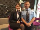 Piotr Lipiński i Anna Głażewska w Radiu Zet Chili