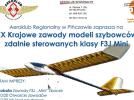 XX Krajowe zawody modeli szybowców zdalnie sterowanych klasy F3J ,,MINI'' 