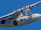 PBY 5A Catalina w locie - widok z bliska (fot. Aeroklub Krainy Jezior)
