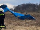 Wypadek samolotu Aeroprakt-22L2 w Woli Rogowskiej (fot. Wola Rogowska/Facebook)