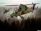 Tiger MkIII - dwa śmigłowce w locie (fot. Airbus)