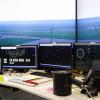 Symulator kontroli ruchu lotniczego - stanowisko kontrolera (fot. Lotnicza Akademia Wojskowa)