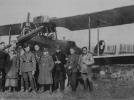 Personel latający 8 eskadry we wrześniu 1920 w Chełmie (fot. muzeumsp.pl)