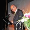 Andrzej Amerski, Prezes ŁKSL, przemawia podczas obchodów 50-lecia Łódzkiego Klubu Seniorów Lotnictwa (fot. rslap.org)
