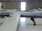 MQ-9A Reaper w hangarze z polskim oznakowaniem (fot. General Atomics)