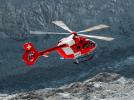 H145 w locie należący do Szwajcarskiej Służby Ratownictwa Powietrznego Rega (fot. Rega)