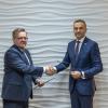 Podpisano porozumienie o współpracy PANS z II LO w Chełmie w zakresie edukacji lotniczej (fot. PANS w Chełmie)