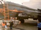 Su-22M4 nr boczny 7105 z godłem 6. plmb na stateczniku pionowym (fot. Pilskie Muzeum Wojskowe)