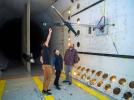 Testy wirnika statku kosmicznego Dragonfly w tunelu Transonic Dynamics Tunnel NASA Langley (fot. NASA, Harlen Capen)