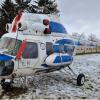 Śmigłowce Mi-2 (znaki rejestracyjne SP-SER i SP-SFW) w Muzeum Ratownictwa w Krakowie (fot. Muzeum Ratownictwa w Krakowie)