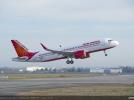 A320neo należący do linii lotniczych Air India - start (fot. Airbus)