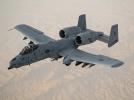 A-10 Thunderbolt II należący do U.S. Air Force w locie (fot. Sgt. Justin Parsons, U.S. Air Force)
