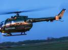 Bölkow Bo 105 na lotnisku Aeroklubu Radomskiego - premiera nowego malowania (fot. Daniel Puciłowski)