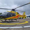 EC135 Lotniczego Pogotowia Ratunkowego w bazie w Koszalinie (fot. LPR)