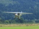 Replika RWD-5R (SP-AJU) w locie - widok z przodu (fot. Agnieszka Uchman)