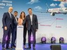 Uroczyste otwarcie nowego hangaru do montażu wyposażenia pokładowego samolotów A321XLR w Hamburgu (fot. Airbus)