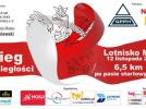 6. Bieg Niepodległości po pasie startowym mieleckiego lotniska (fot. Studio Wizualne)
