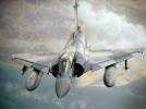 Mirage 2000 w barwach lotnictwa francuskiego (fot. Staff Sgt. Michael B. Keller, USAF, domena publiczna, Wikimedia Commons)