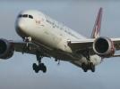 B789 Virgin Atlantic na podejściu do Heathrow z aktywowaną RAM, fot. avherald