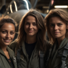 Kobiety w lotniczym mundurze - spotkanie na Politechnice Rzeszowskiej (fot. Politechnika Rzeszowska)