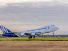 Rolls-Royce testuje nowy silnik Pearl 10X zamontowany na skrzydle samolotu B747 (fot. Rolls-Royce)