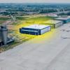 Czwarty hangar do obsługi technicznej w Porcie Lotniczym Katowice - wizualizacja (fot. Port Lotniczy Katowice)