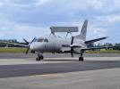 Saab 340 AEW na lotnisku w Gdyni (fot. kpt. mar. Marcin Kołodziejski)