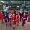Sojusz Star Alliance świętuje dziesiątą rocznicę działalności w Terminalu 2 lotniska Heathrow (fot. PLL LOT)