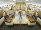 Boeing 777 linii Emirates - kabina klasy biznes (fot. Emirates)