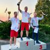 67. Samolotowe Mistrzostwa Polski w Lataniu Precyzyjnym w Toruniu - podium (fot. Marcin Chrząszcz, Facebook)