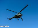 Mi-2 Sił Zbrojnych RP w locie (fot. lubuska.policja.gov.pl)