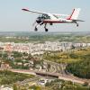 PZL-104 Wilga w locie (fot. Grupa Spotterska LGS)