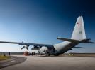 C-130 Hercules na lotnisku (fot. 33. Powidzka Baza Lotnictwa Transportowego)