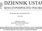Dziennik Ustaw 2025_poz 492