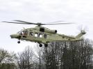 Pierwszy lot testowy śmigłowca AW149 polskiej produkcji (fot. Agencja Uzbrojenia, MON)