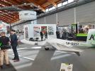 Szybowiec akrobacyjny I-45 JAY prezentowany na targach lotniczych AERO Friedrichshafen w Niemczech (fot. Łukasiewicz - Instytut Lotnictwa)