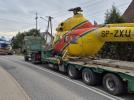 Wyjątkowy transport 4. muzealnych śmigłowców (fot. Łukasz Pieniążek)