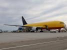 Boeing 767-200F należący do linii Sky Taxi na lotnisku Rzeszów-Jasionka (fot. Port Lotniczy Rzeszów-Jasionka)
