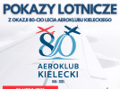 Pokazy Lotnicze z okazji 80-lecia Aeroklubu Kieleckiego (fot. Aeroklub Kielecki)