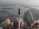 Start statku kosmicznego Starship firmy SpaceX (fot. SpaceX)