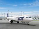 A220 w barwach PLL LOT, fot PLL LOT