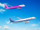 A321neo i A321XLR w barwach Ana Holdings, fot. Airbus
