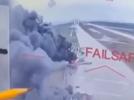 Atak ukraińskich dronów na rosyjskie lotniska, fot. kadr youtube