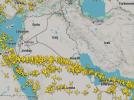 Bliski Wschód, sytuacja na dzień 12_06_2025, źródło_flightradar24